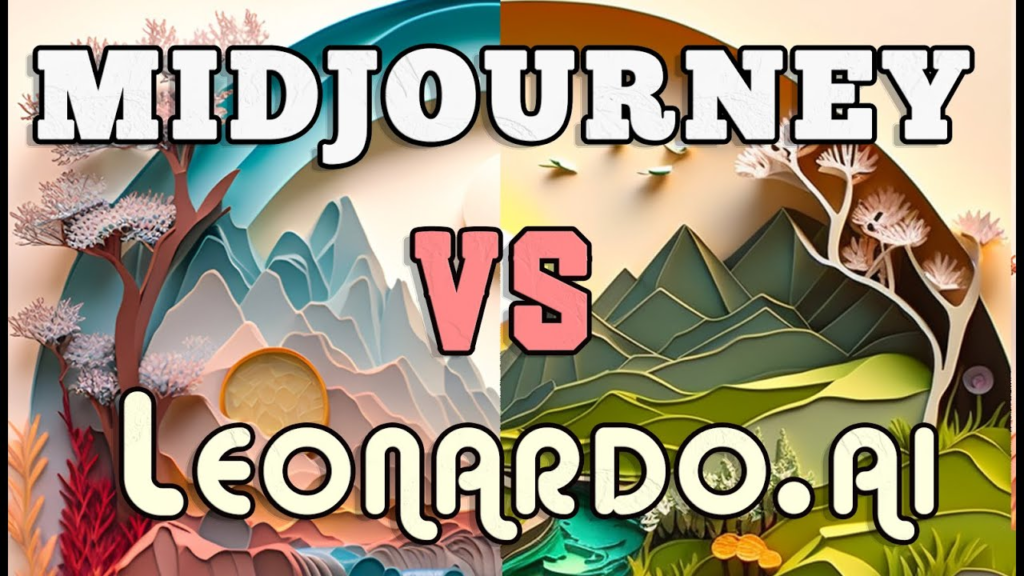 what is Midjourney VS Leonardo AI