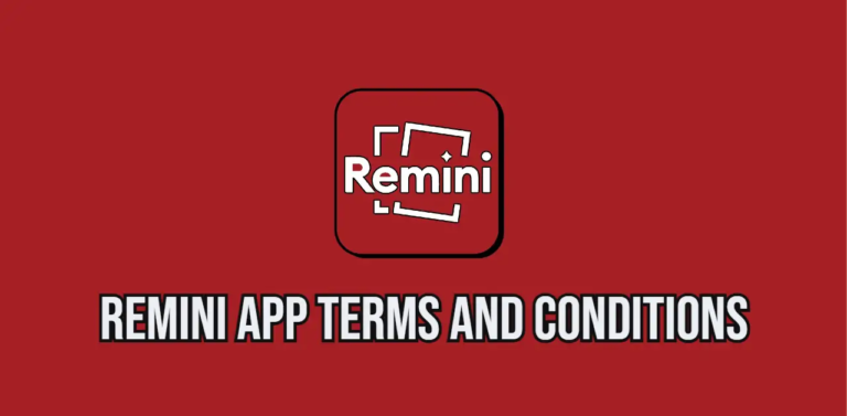 Remini App Terms And Conditions